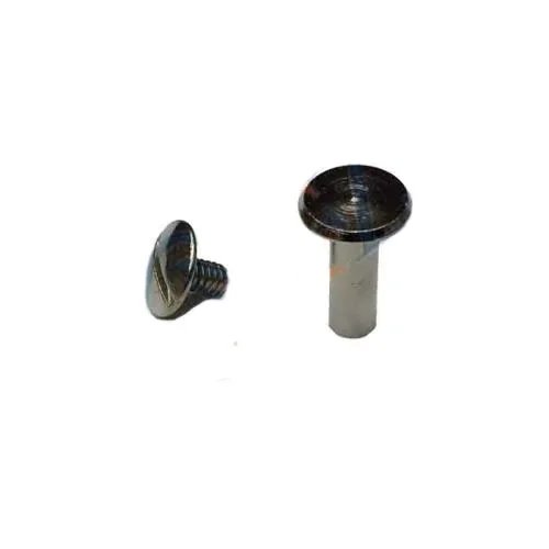 Cilt Menü, Katg, Kartela Vidası, 13mm - Nikel, 100 Adet