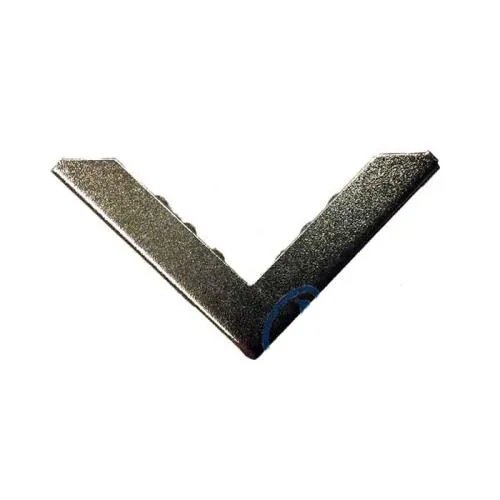 , Kapak, Menü, Albüm Köşesi, Büyük - 23x40mm, Nikel, 500 Adet