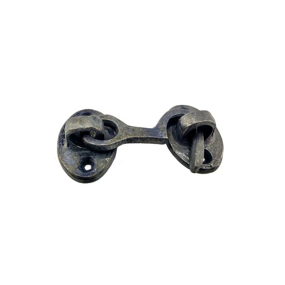 Antika Tarz Dekoratif Pirinç  Çengeli - 5cm, Oksit