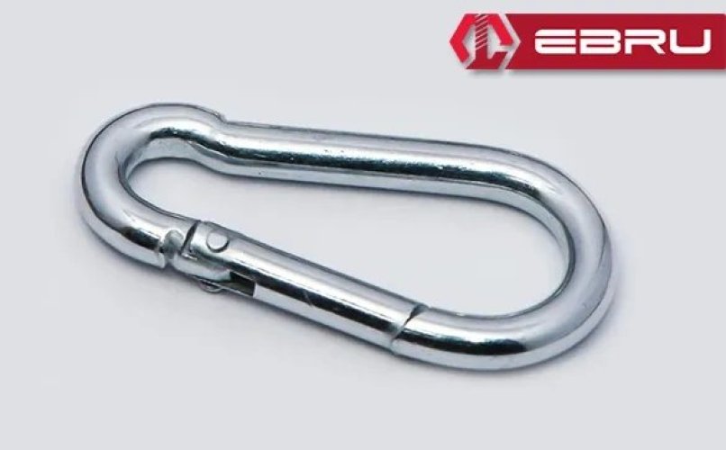 Yaylı Karabina, Çengel, Kanca 8mm - 25 Adet Yaylı Karabina, Çengel, Kanca 8mm - 25 Adet