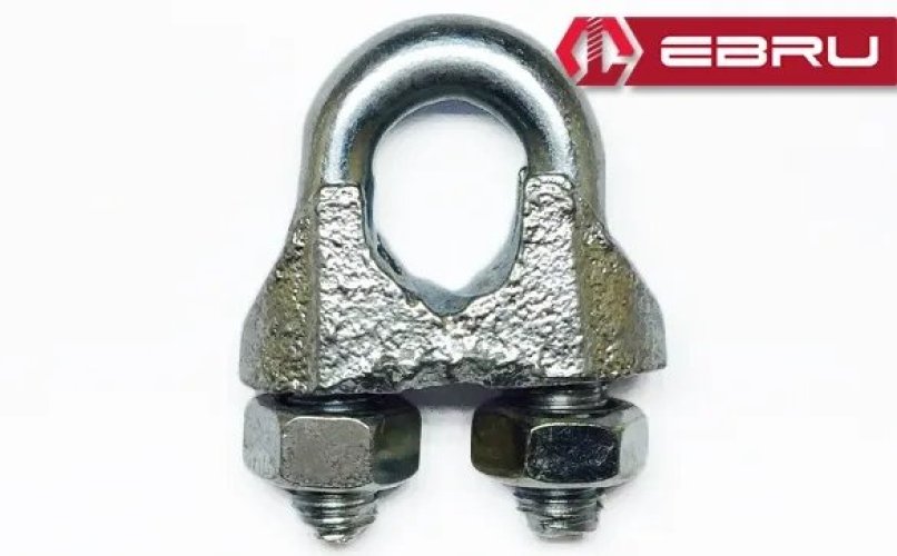 Çelik Halat Bağlama, Düğüm, Klemens 13 Mm - 20 Adet Çelik Halat Bağlama, Düğüm, Klemens 13 Mm - 20 Adet