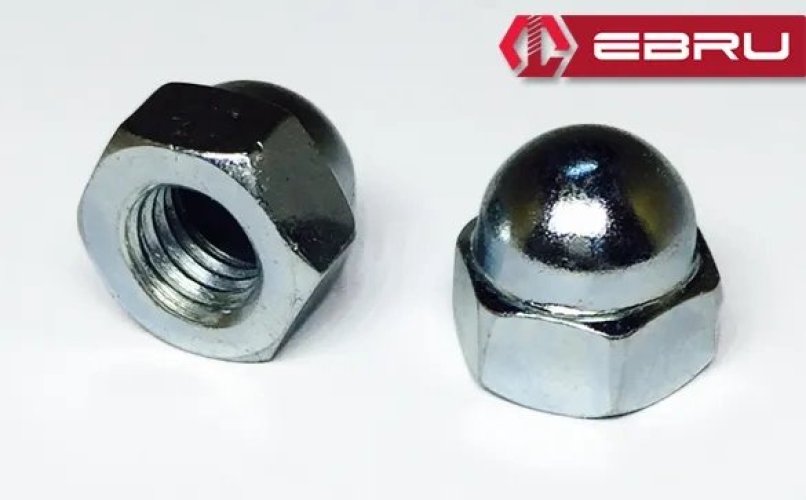 Altıköşe Flanşlı Somun M8 - 100 Adet