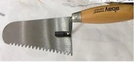 Yanı Sivri Dişli Mala 22 No