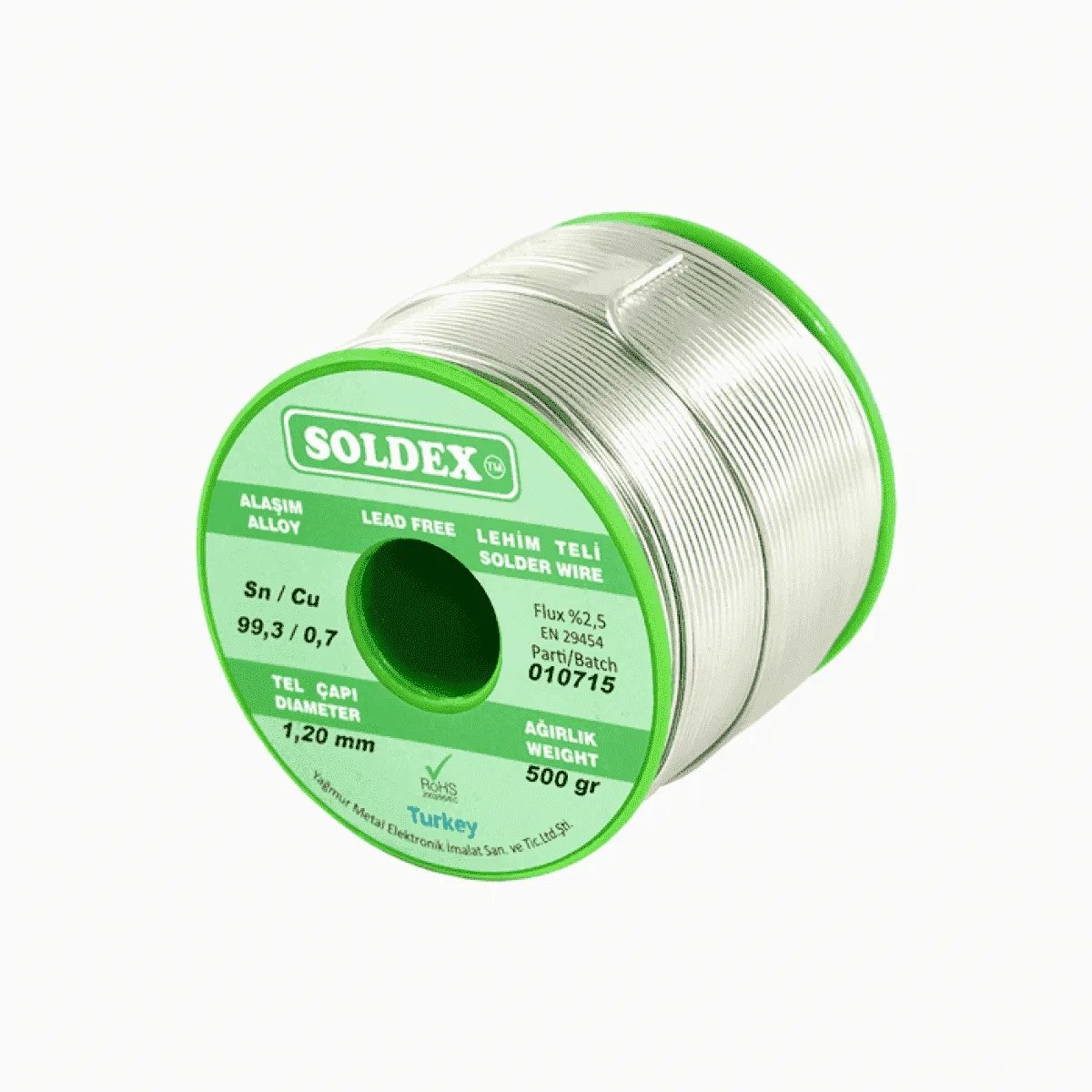 Scn100 Gümüşsüz Özel Alaşım Lehim Teli 500 Gr - 1 Mm