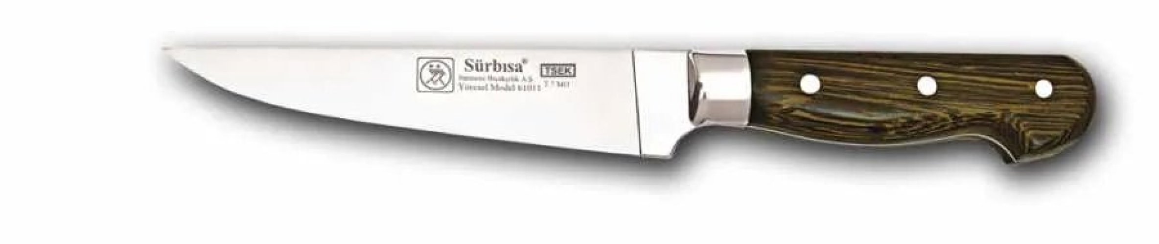 61011ym - Sürmene Yöresel Kasap Kemik Sıyırma Bıçağı 14,5 Cm