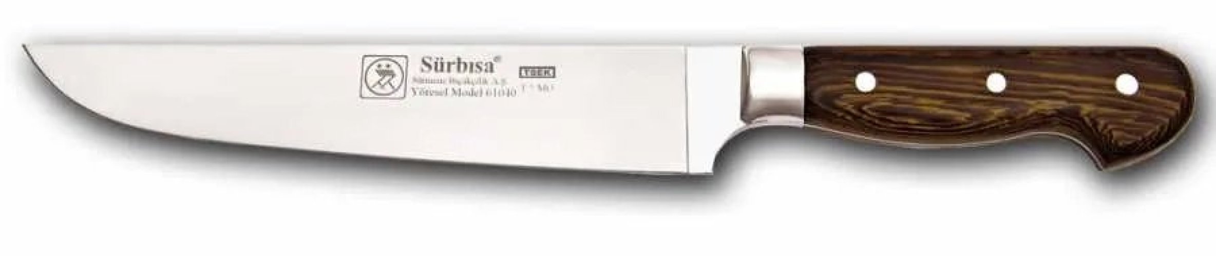 61040ym - Sürmene Yöresel Kasap Bıçağı 20,5 Cm - Kurban, Doğrama, Kesim