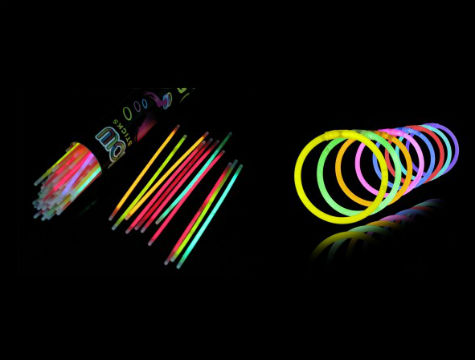 CLZ174 10 Adet Glow Stick Bracelet Fosforlu Kırılan Çubuk Bileklik