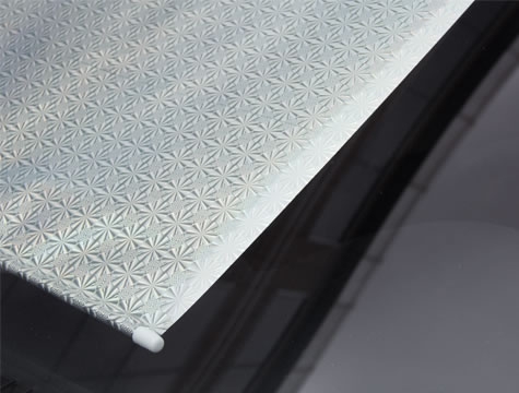 Araç Güneşlik Katlanabilir 58 x 125 cm - Gümüş (CLZ)