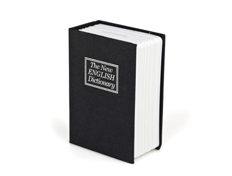 Kumbara Kitap Görünümlü Gizli Kasa Kumbara