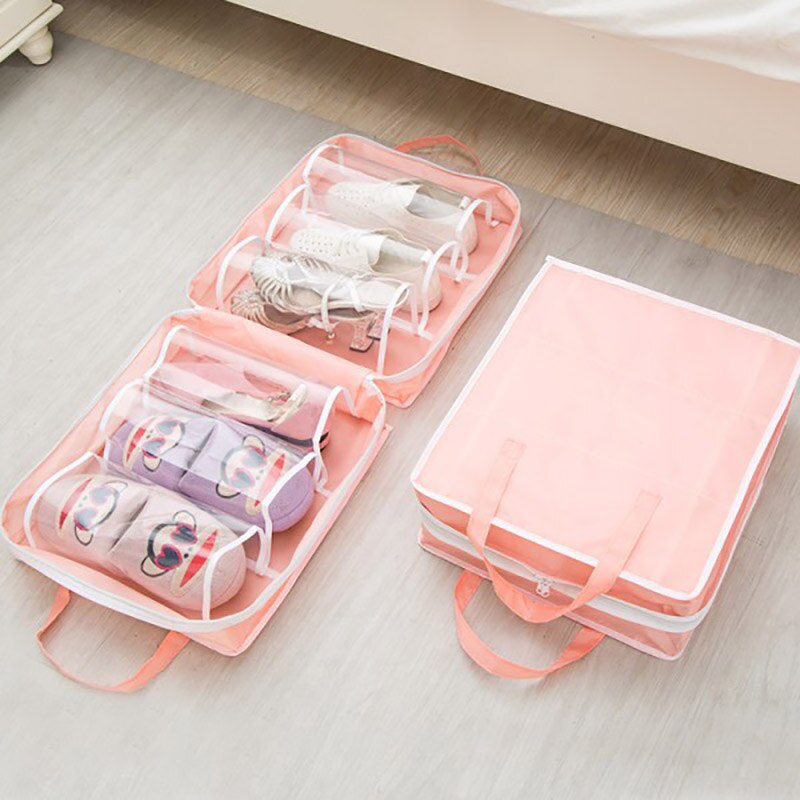 Shoe Tote Ayakkabı SAKLAMA ve TAŞIMA Çantası (Pembe) Shoe Tote Ayakkabı SAKLAMA ve TAŞIMA Çantası (Pembe)