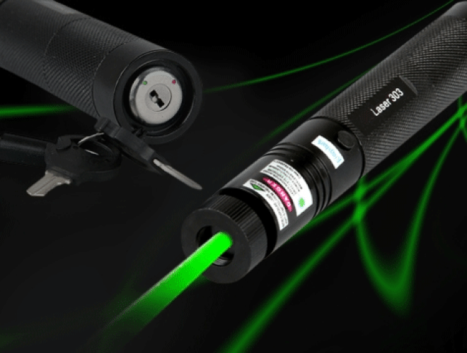 Yeşil Şarjlı Lazer Pointer 2000mw (Yakıcı)
