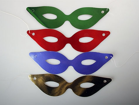 Yılbaşı Özel 12 Adet Yılbaşı Maskesi (CLZ)