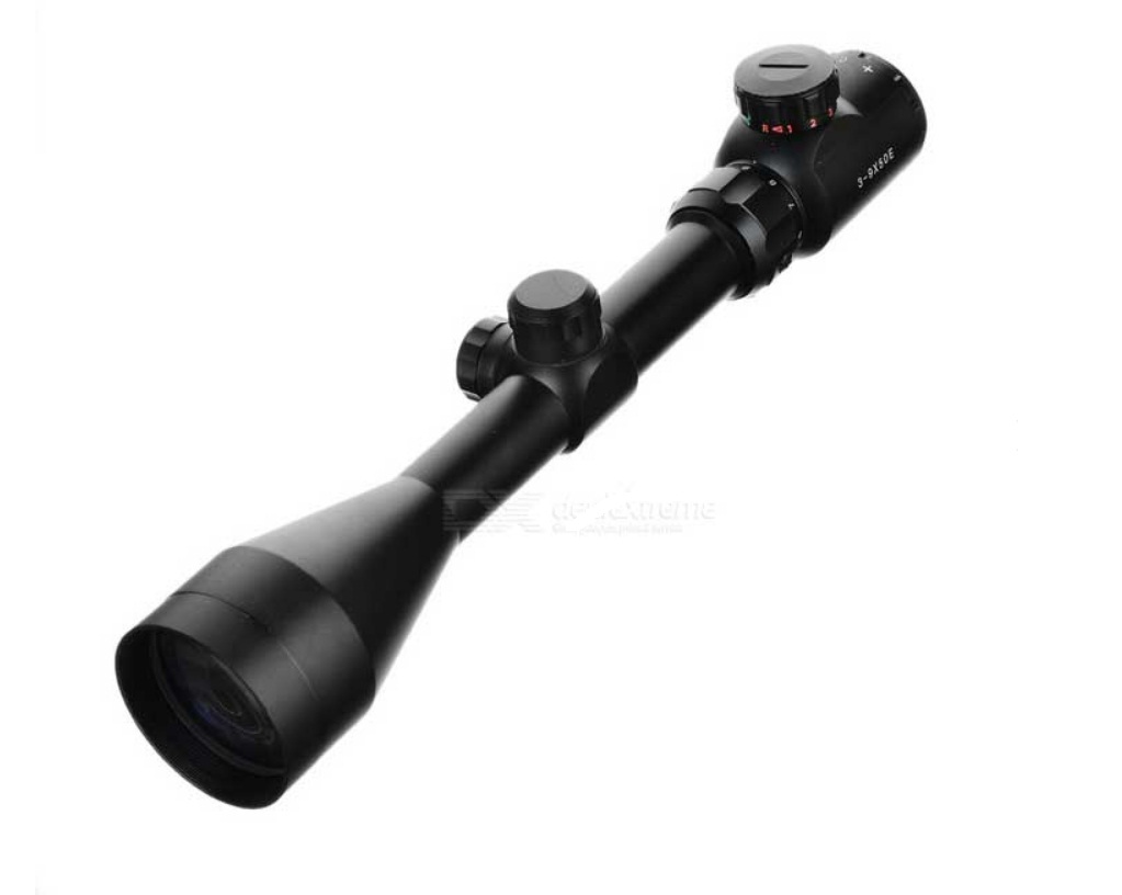 3-9x50eg Yüksek Kaliteli Çift Işık Kırmızı Yeşil Kaynaklı Avcılık Dürbün