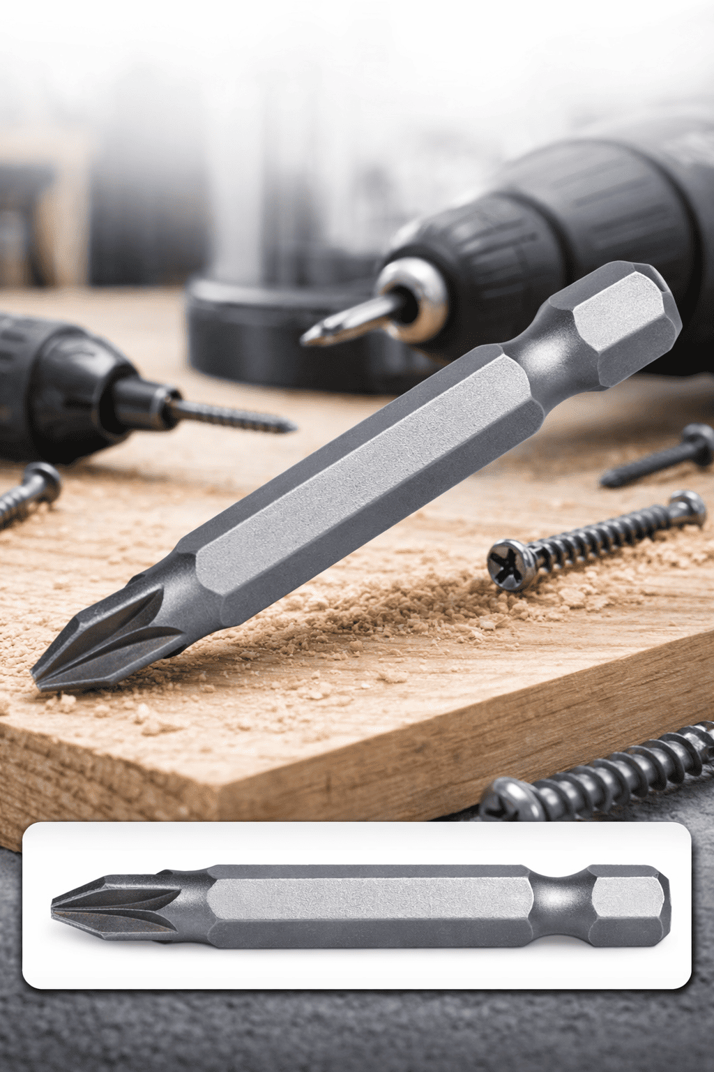 3 Adet 50 mm Yıldız Uçlu Tornavida Bits