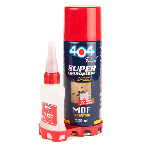 404 Mdf Yapıştırıcı Seti 200 ml (CLZ)