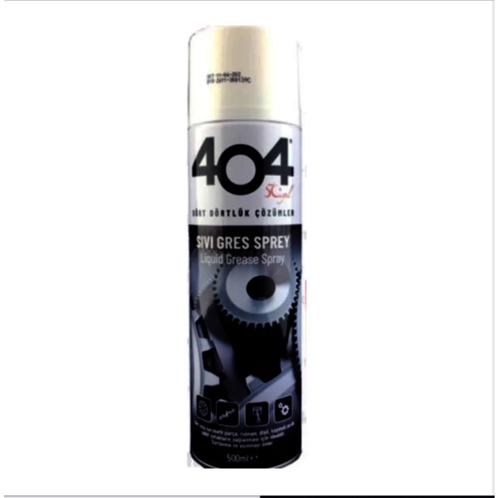 404 Sıvı Gres Sprey 500 ML (CLZ)