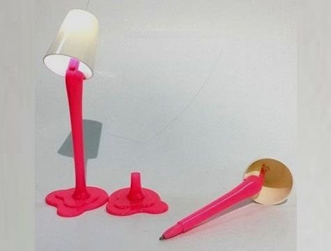Abajur Kalem Dekoratif  Işıklı Masa Lambası Kalem (CLZ)
