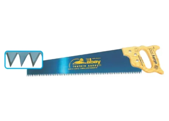 Abay Mi Çelik  Testere 50 cm - Ahşap Sap