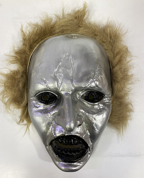 Açık Kahve Saçlı Plastik Michael Myers Maskesi 26x17 cm (CLZ)