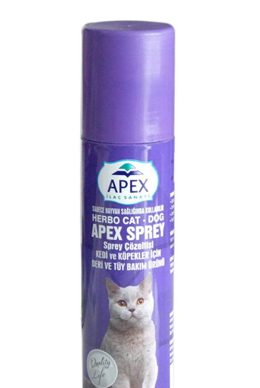CLZ174 Apex Herbo Deri Ve Tüy Sağlığı Koruyucu Kedi Spreyi 150 ml