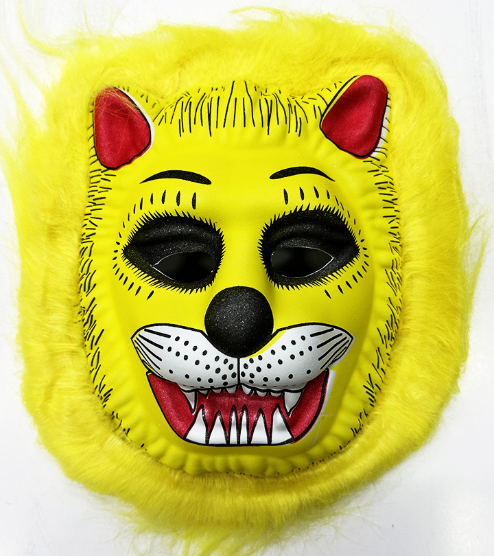 Aslan Maskesi - Köpek Maskesi -Kurt Maskesi Yetişkin Çocuk Uyumlu Model 7 (CLZ)