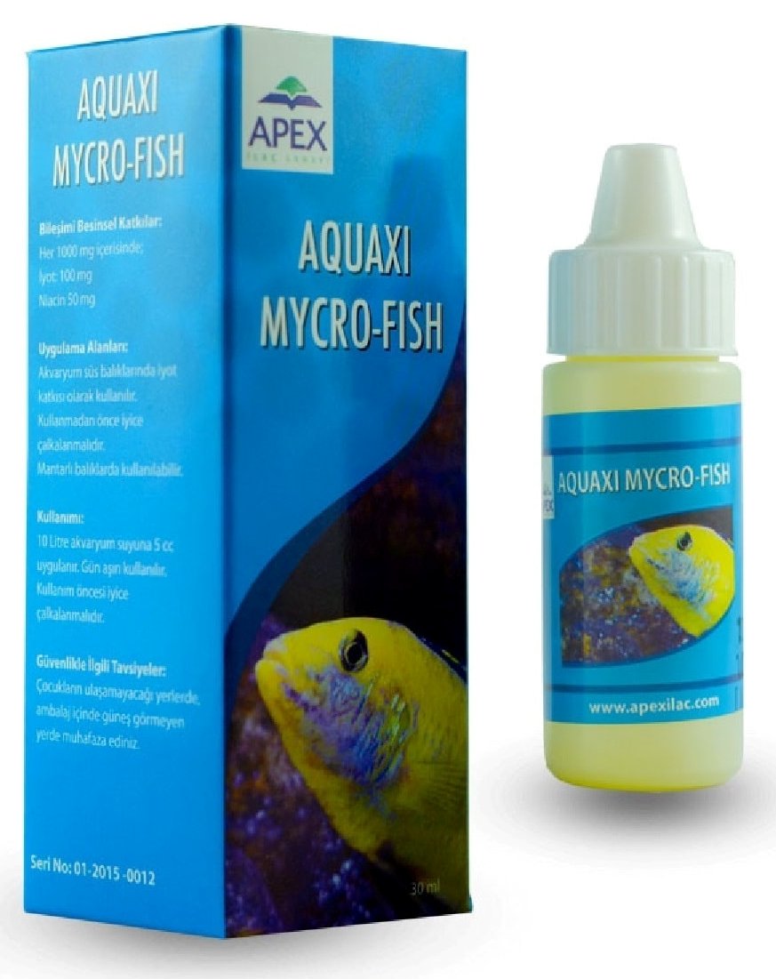 CLZ174 Balık Mantar Giderici - Apex Mycro Fish