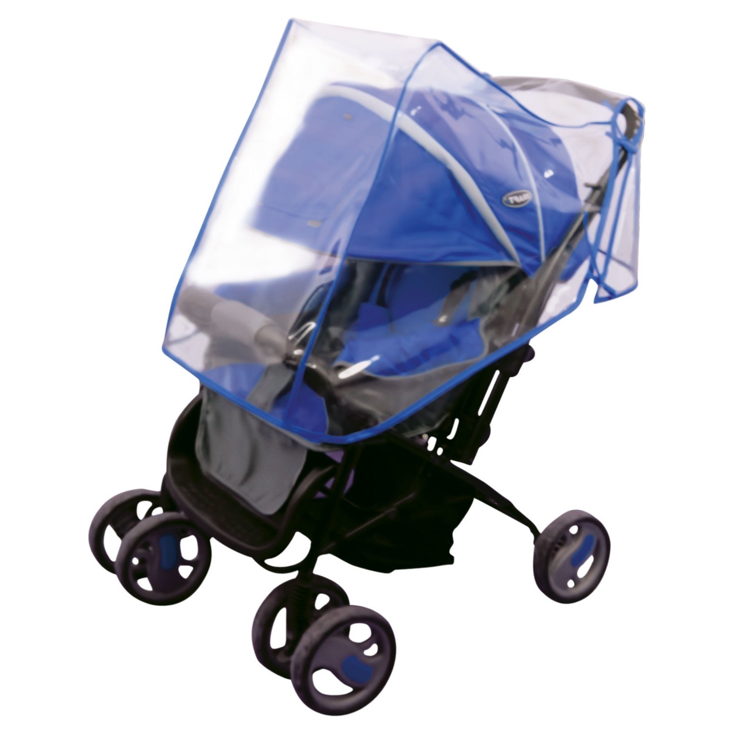 Bebek Arabası Yağmurluğu - Mavi (CLZ)