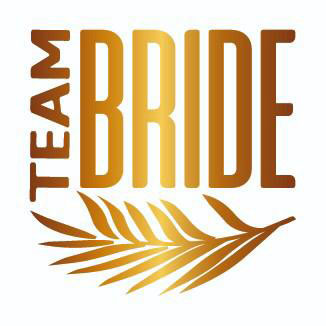 Bekarlığa Veda Partisi Gelin Team Bride Dövmesi Altın Renk  (CLZ)