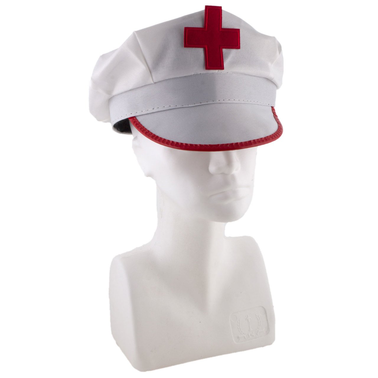 Beyaz Renk Yetişkin Boy Hemşire Şapkası Hemşire Kepi 30x14 cm (CLZ)