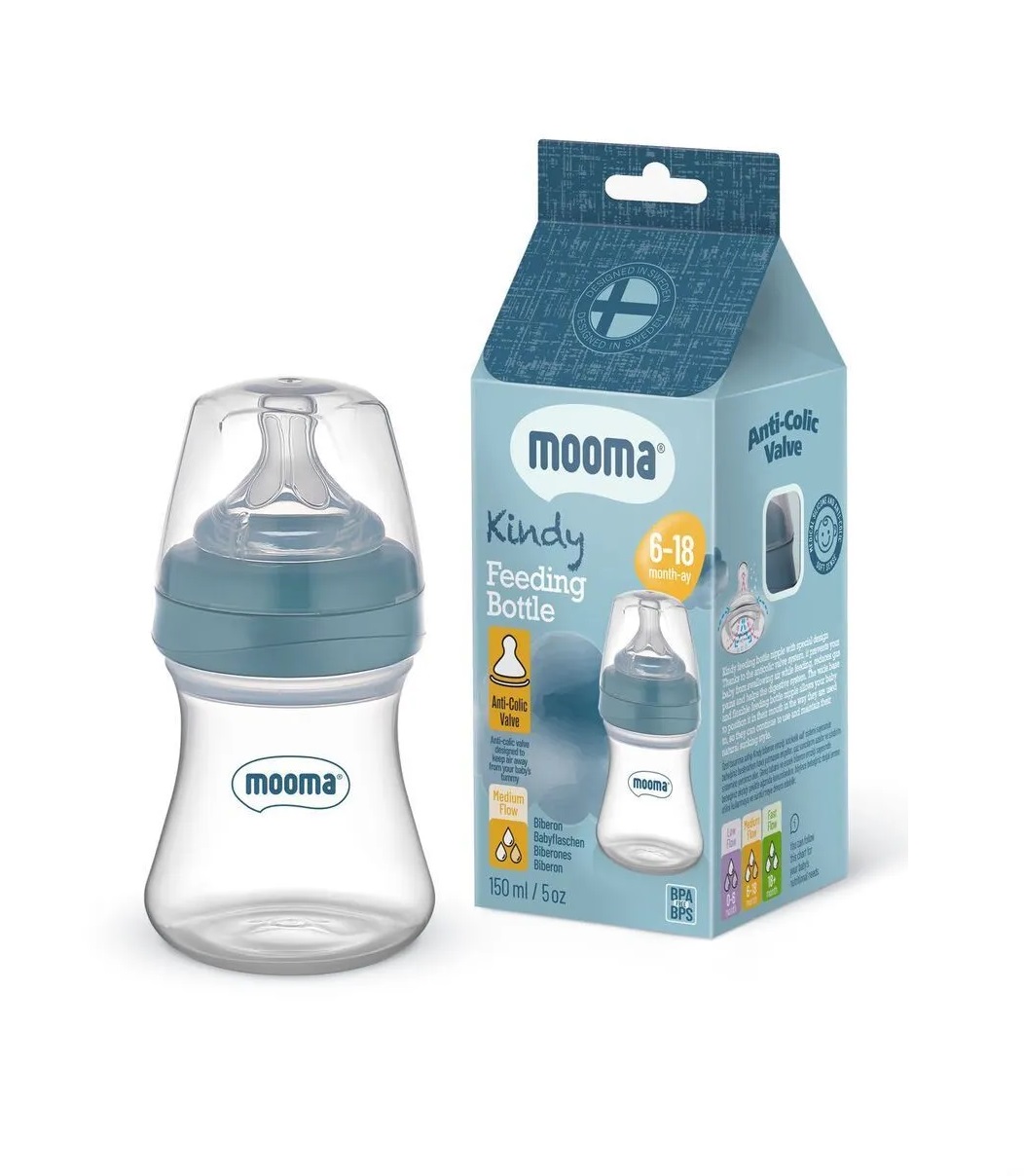 Biberon Anti Kolik Biberon 150 ml Kapaklı Biberon 6 - 18 Ay (Orta Akış) Biberon Anti Kolik Biberon 150 ml Kapaklı Biberon 6 - 18 Ay (Orta Akış)