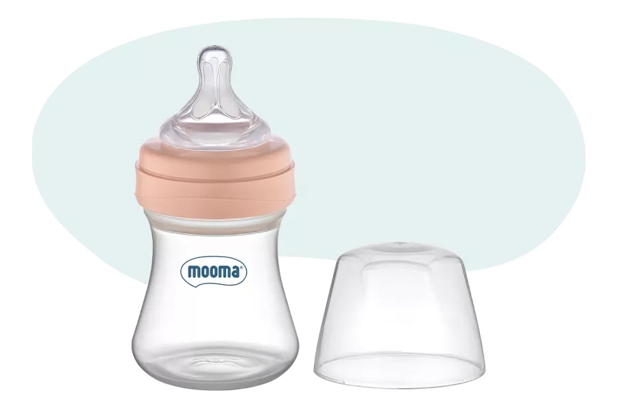 Biberon Anti Kolik Biberon 150 ml Kapaklı Biberon 6 - 18 Ay (Orta Akış)