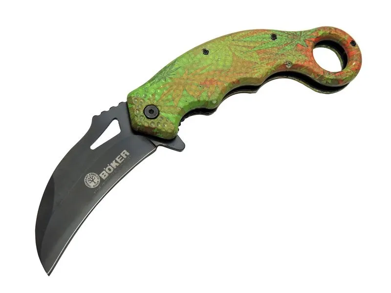 Böker Bukalemun 471B Karambit Kamp Çakı 20 cm - Plastik Sap Böker Bukalemun 471B Karambit Kamp Çakı 20 cm - Plastik Sap