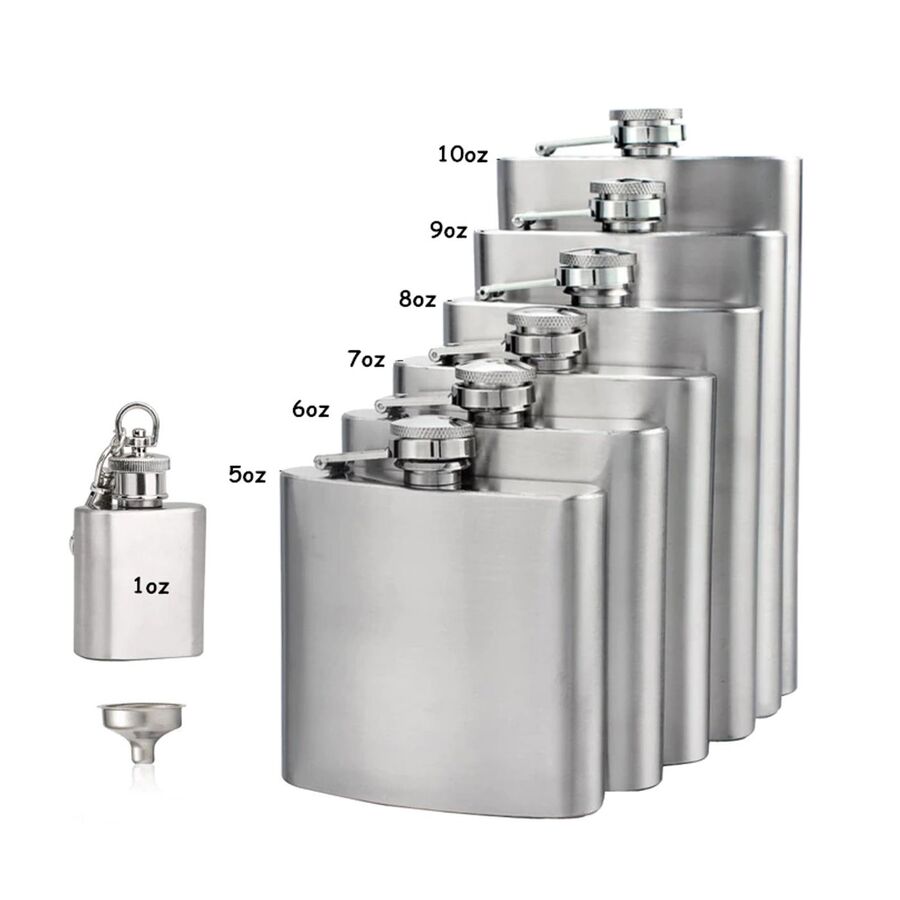 Çelik 7 Oz 207 Ml İçecek Matarası
