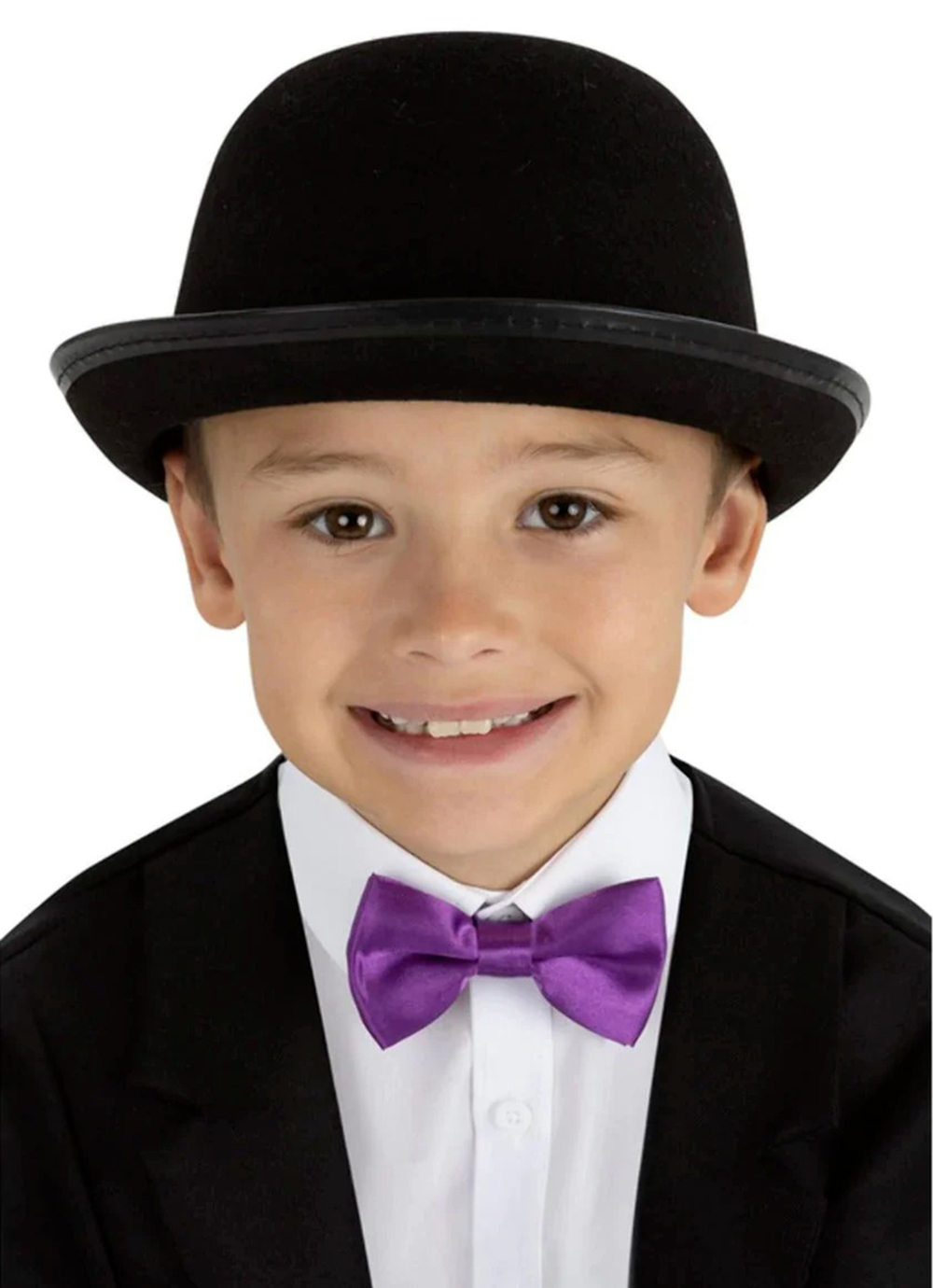 Charlie Chaplin Stil Çocuk Şapkası – Siyaelon Parti Şapkası Charlie Chaplin Stil Çocuk Şapkası – Siyaelon Parti Şapkası