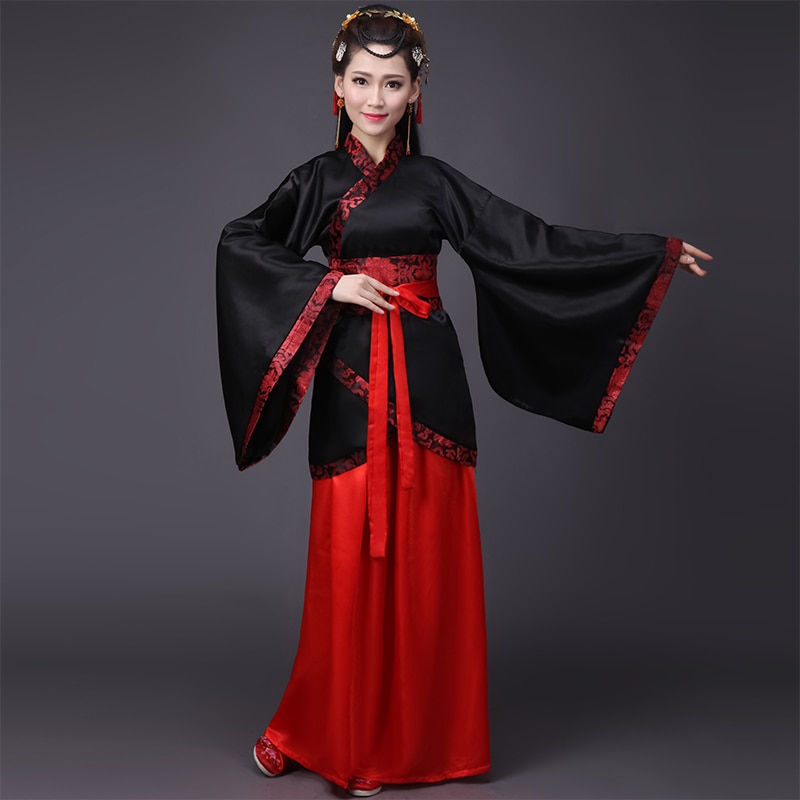 Çinli Kostümü Kız Çocuk - Çocuk Çinli Kostüm 11-12 Yaş (CLZ)