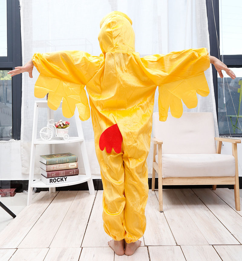 Çocuk Horoz Kostümü - Tavuk Kostümü 2-3 Yaş 80 cm (CLZ)