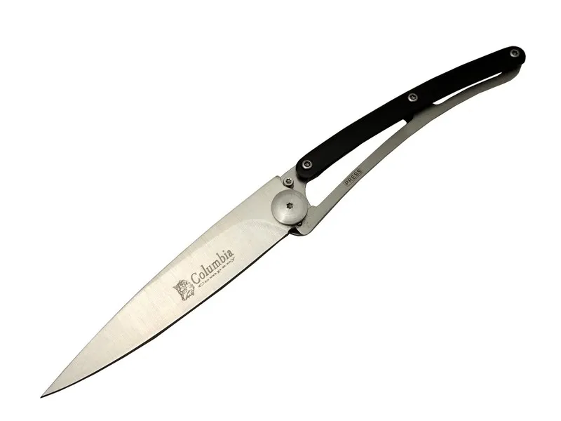 Columbia EXT 2990A Deejo Siyah Kamp Çakı 22,5cm- Manuel, Kemerlikli, Ultra Hafif