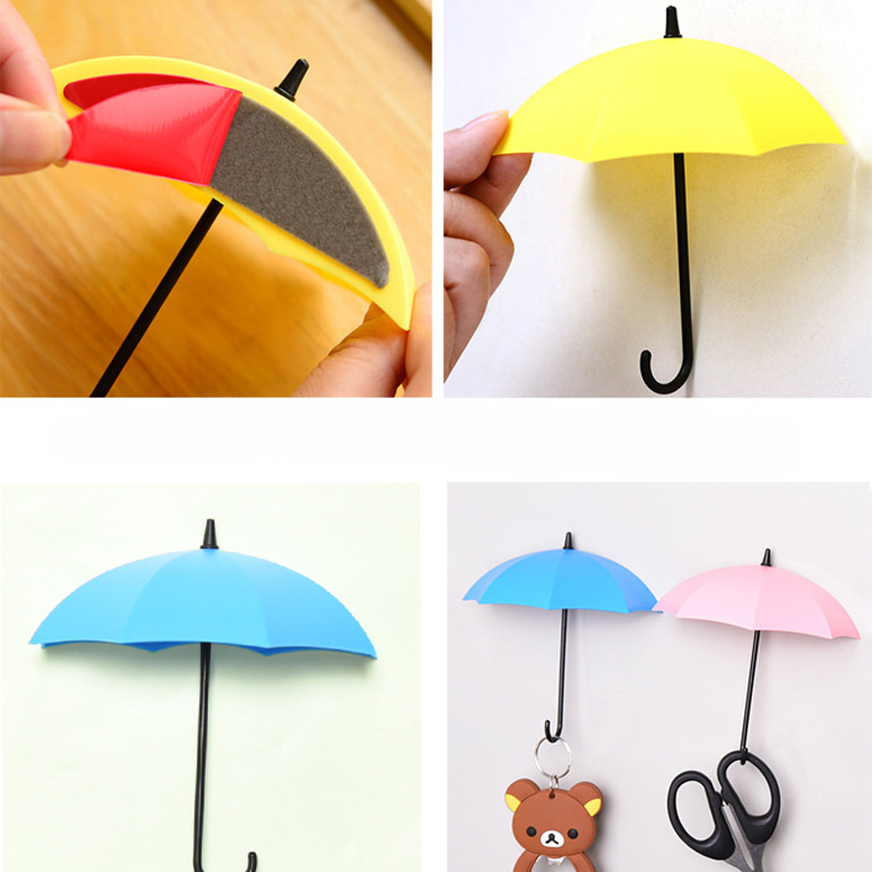 Dekoratif Şemsiye Askı (4lü Set) (CLZ)