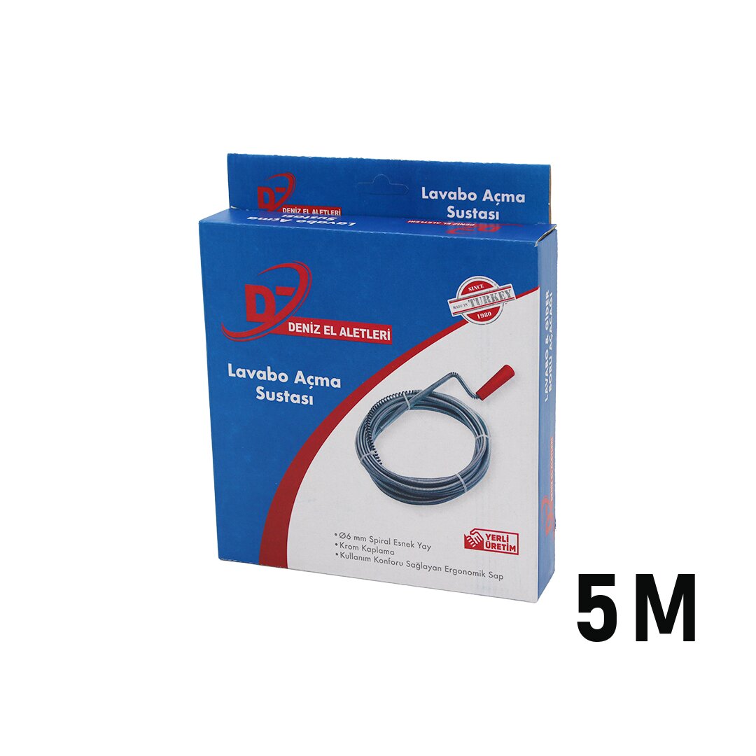 SUSTA 5MT SUSTA SPiRAL LAVABO - GİDER AÇAR