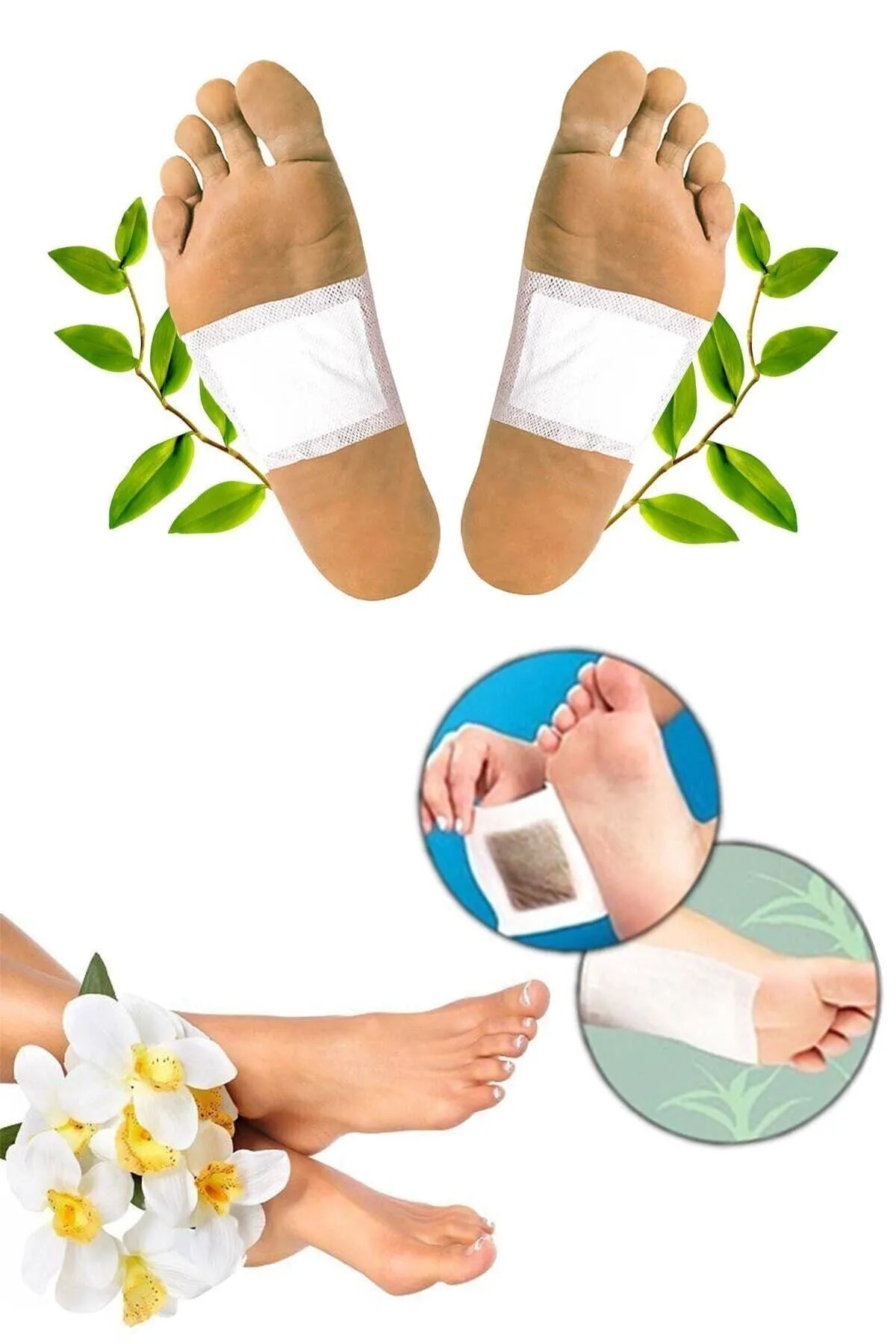 Detox Ayak Bandı (10 Adet) Paket Detox Ayak Bandı (10 Adet) Paket