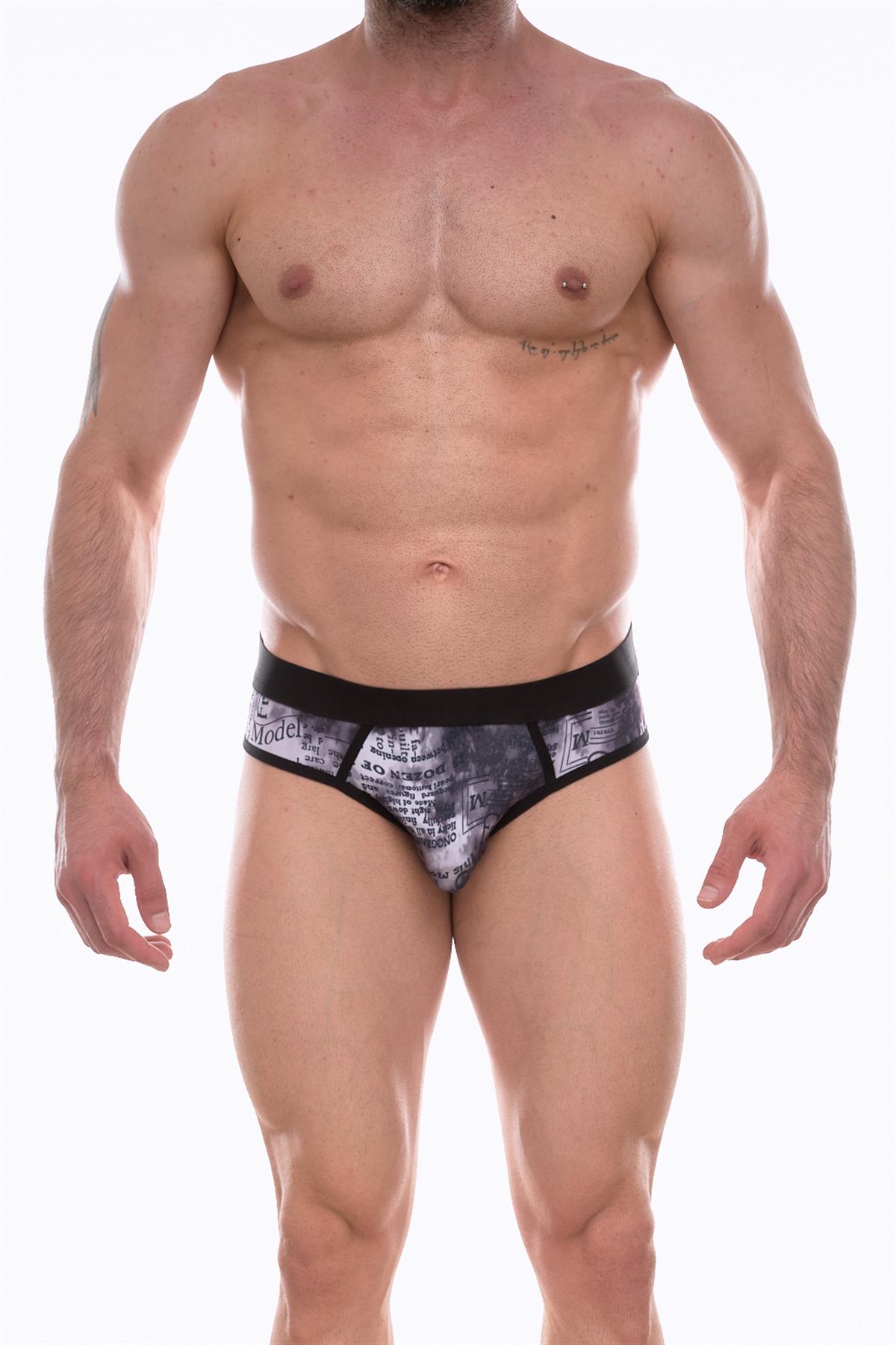 Erkek Desenli Jockstrap Çamaşır