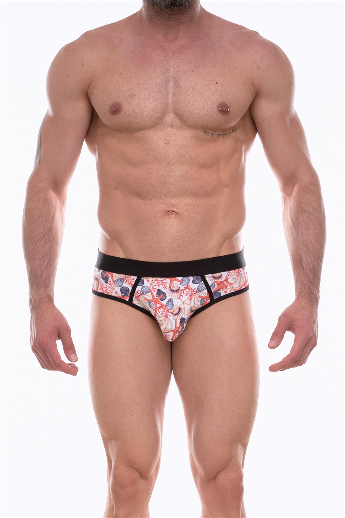 Erkek Desenli Jockstrap Çamaşır