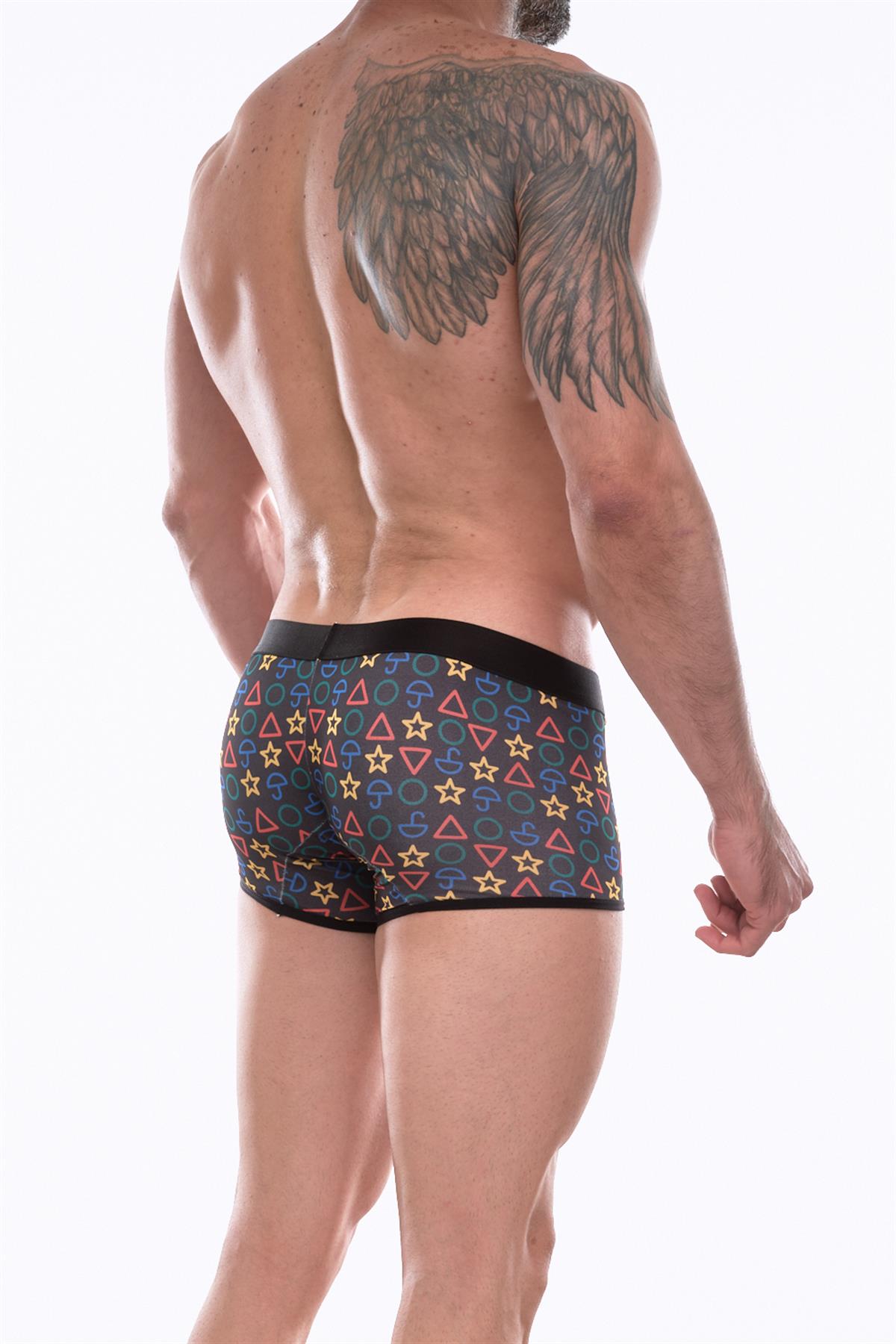 Erkek Desenli Mini Boxer Erkek Desenli Mini Boxer