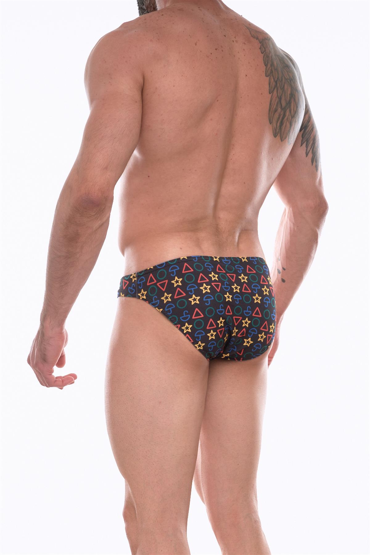 Erkek Desenli Slip