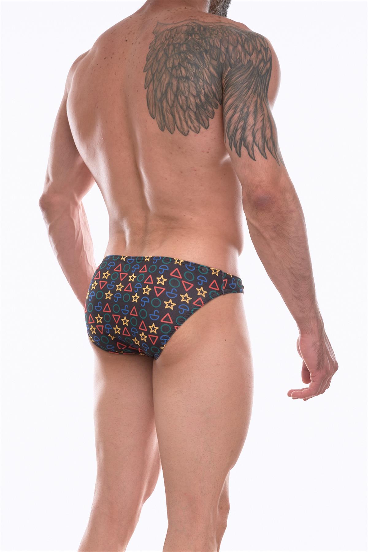 Erkek Desenli Slip