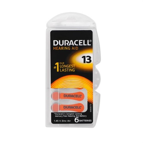 Duracell 13 Numara İşitme Cihazı Pili 6'Lı Paket Duracell 13 Numara İşitme Cihazı Pili 6'Lı Paket