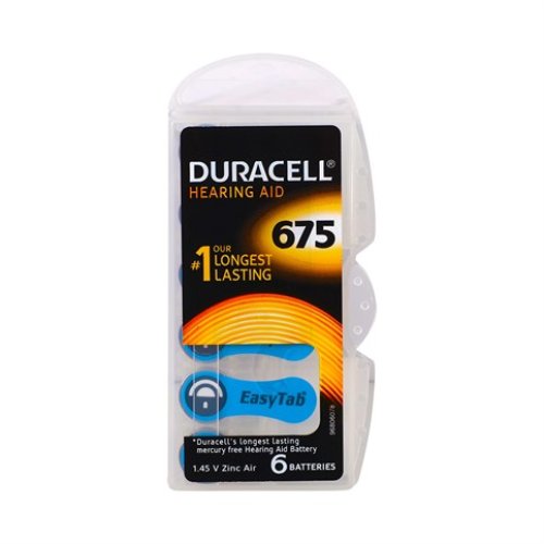 Duracell 675 Numara İşitme Cihazı Pili 6'Lı Paket Duracell 675 Numara İşitme Cihazı Pili 6'Lı Paket