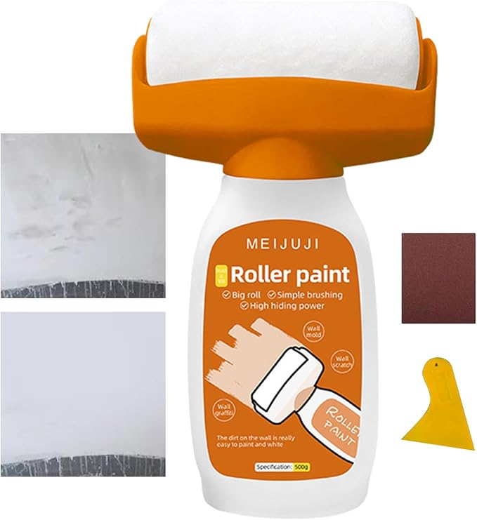 Duvar Tamir Rulo Çubuk Yenileme Duvar Tamir Taşınabilir Çok Fonksiyonlu Rulo Fırça 500g Duvar Spackle İyileştirme Duvar Tamir Rulo Çubuk Yenileme Duvar Tamir Taşınabilir Çok Fonksiyonlu Rulo Fırça 500g Duvar Spackle İyileştirme