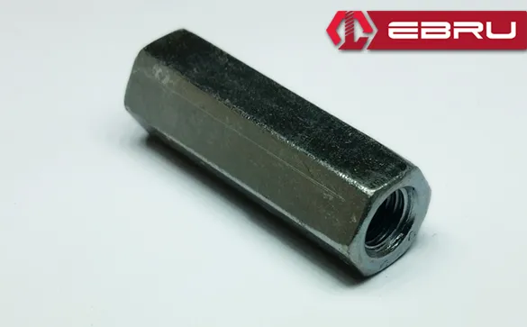 Ebru Altıköşe Uzatma Somunu M6x40 - 20 Adet