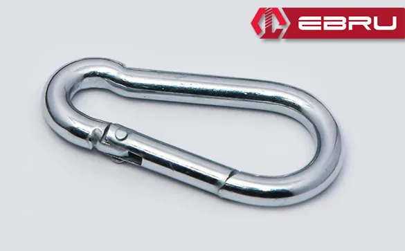 Ebru Yaylı Karabina, Çengel, Kanca 4mm - 50 Adet